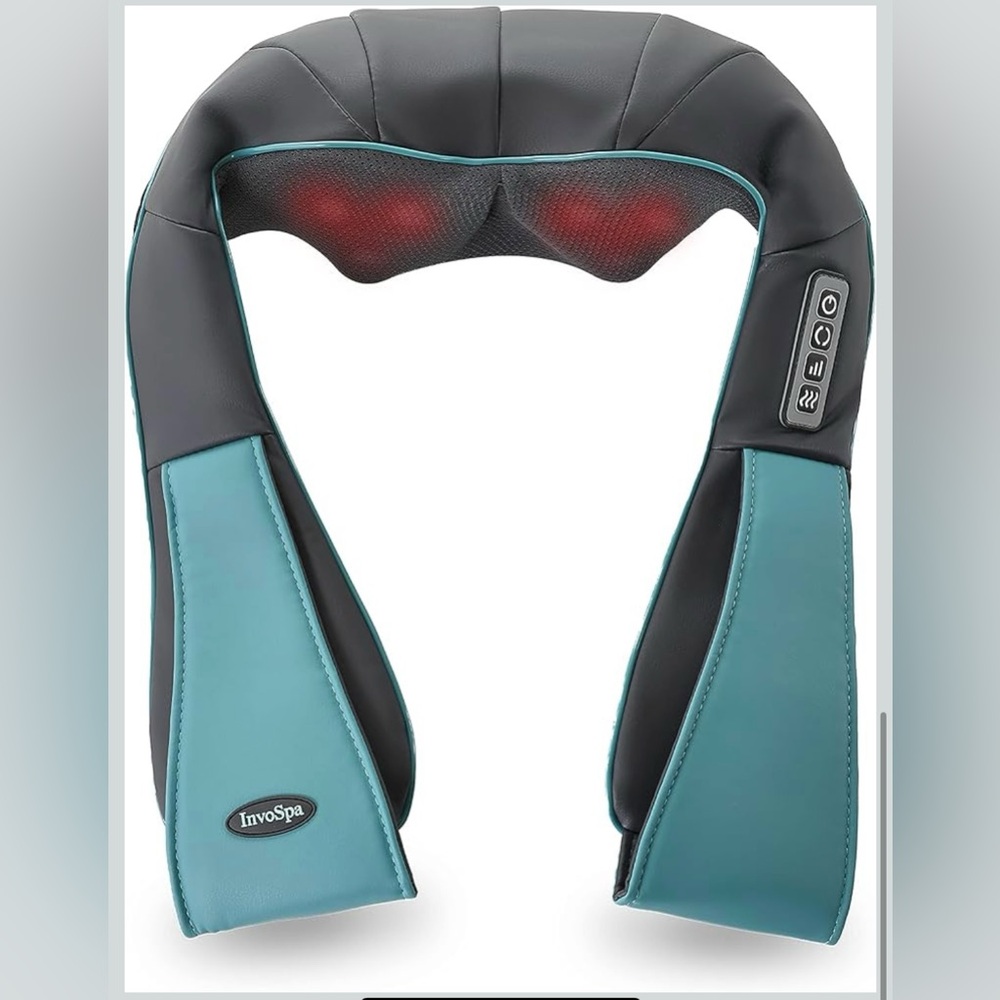 InvoSpa Shiatsu Neck and Back Massager with Heat